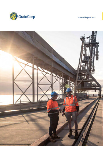 Thumbnail GrainCorp Annual Report 2022