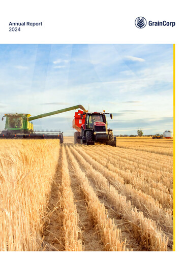 Thumbnail GrainCorp Annual Report 2024