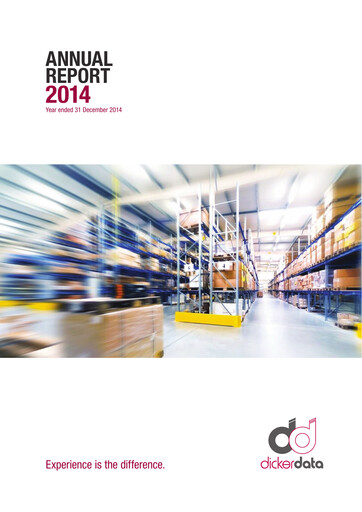 Thumbnail Dicker Data Annual Report 2014