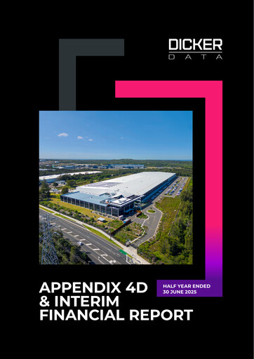 Thumbnail Dicker Data Half-year Report 2025-h1