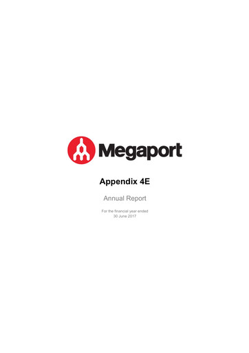 Thumbnail Megaport Limited Annual Report 2017