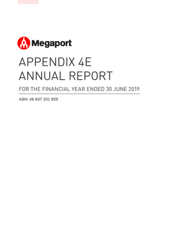 Thumbnail Megaport Limited Annual Report 2019
