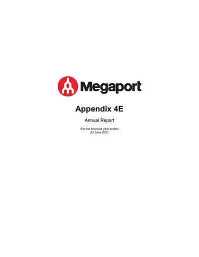 Thumbnail Megaport Limited Annual Report 2021