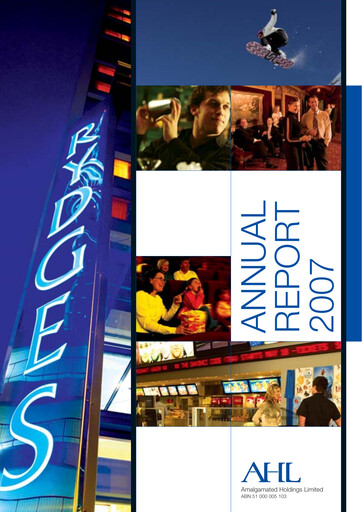 Thumbnail EVT Limited Annual Report 2007