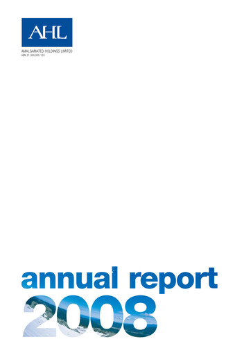 Thumbnail EVT Limited Annual Report 2008