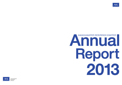 Thumbnail EVT Limited Annual Report 2013
