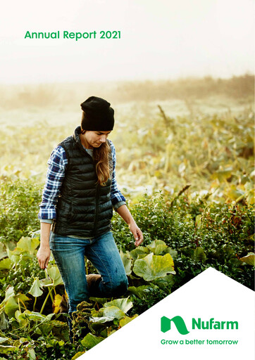Vorschaubild Nufarm Jahresbericht 2021