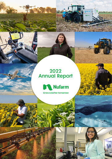 Vorschaubild Nufarm Jahresbericht 2022