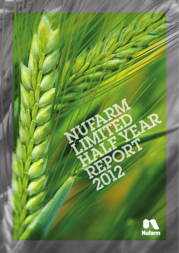 Thumbnail Nufarm Half-year Report 2012-h1