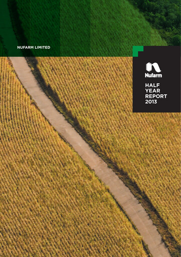 Thumbnail Nufarm Half-year Report 2013-h1