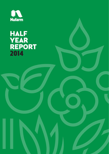 Thumbnail Nufarm Half-year Report 2014-h1