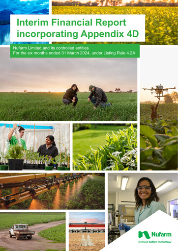 Thumbnail Nufarm Half-year Report 2024-h1