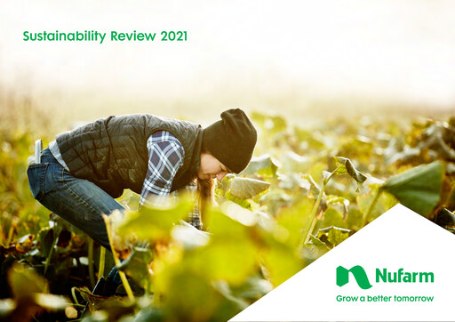 Thumbnail Nufarm Sustainability Report 2021