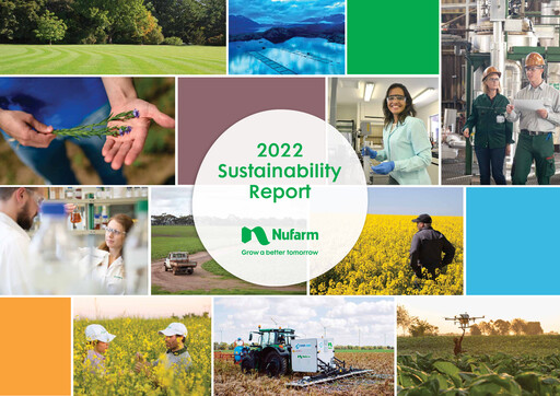 Thumbnail Nufarm Sustainability Report 2022
