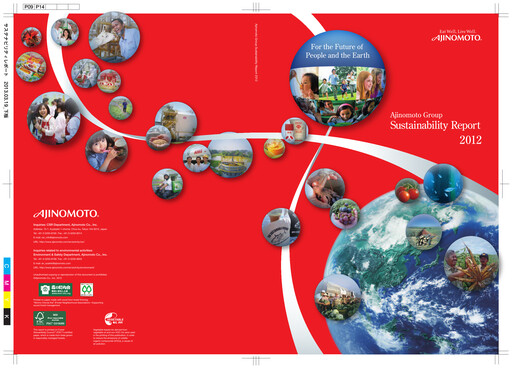 Thumbnail Ajinomoto
 Sustainability Report 2012