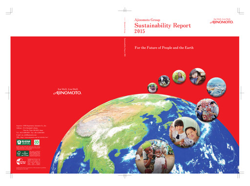 Thumbnail Ajinomoto
 Sustainability Report 2015