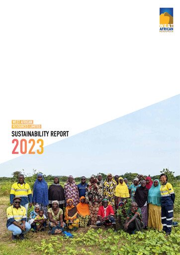 Miniature West African Resources Rapport de durabilité 2023