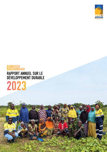 Miniature West African Resources Rapport de durabilité 2023