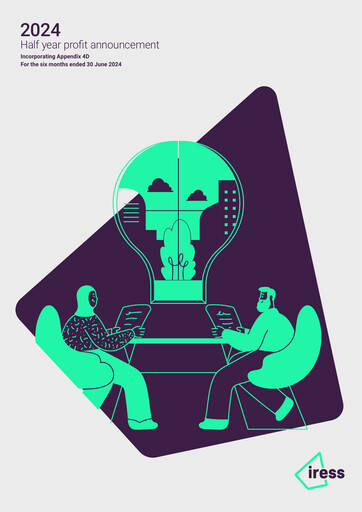 Thumbnail Iress Limited Half-year Report 2024-h1