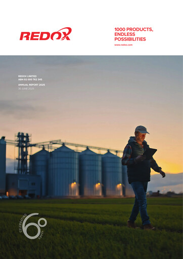 Thumbnail Redox Limited Annual Report 2025