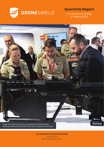 Thumbnail DroneShield Quarterly Report 2023-q1