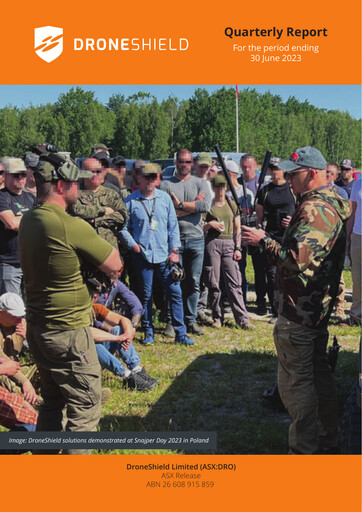 Thumbnail DroneShield Quarterly Report 2023-q2