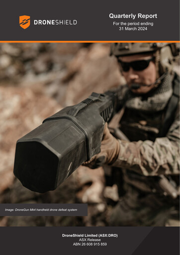 Thumbnail DroneShield Quarterly Report 2024-q1