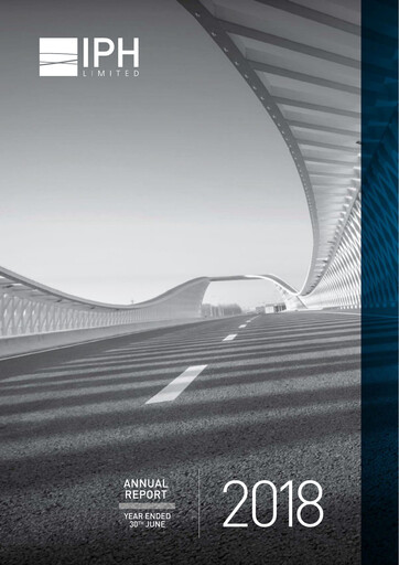 Thumbnail IPH Limited Annual Report 2018