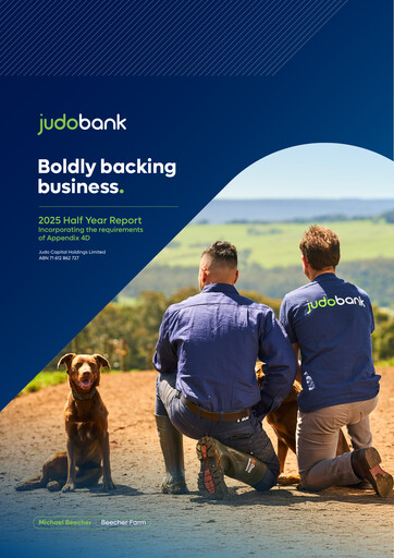 Miniature Judo Capital Holdings Rapport semestriel 2025-h1