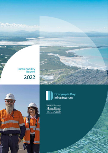 Thumbnail Dalrymple Bay Infrastructure Sustainability Report 2022