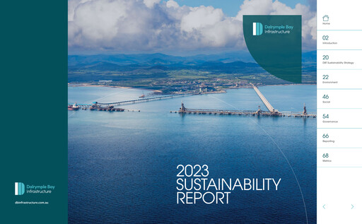 Thumbnail Dalrymple Bay Infrastructure Sustainability Report 2023