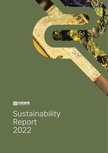 Thumbnail Regis Resources Sustainability Report 2022