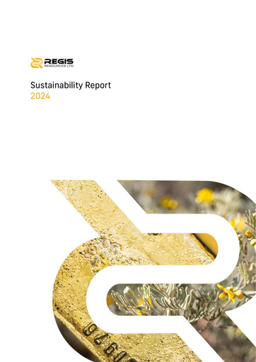 Thumbnail Regis Resources Sustainability Report 2024