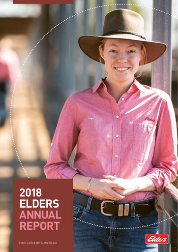 Thumbnail Elders Limited Annual Report 2018