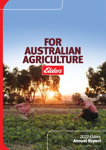 Thumbnail Elders Limited Annual Report 2022