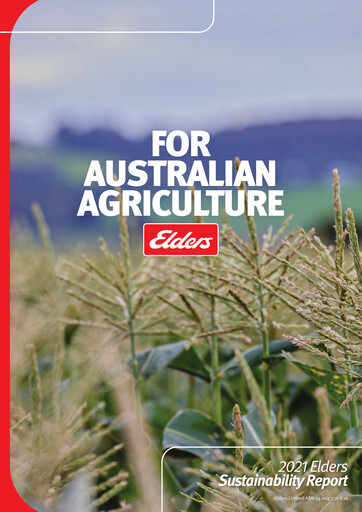 Thumbnail Elders Limited Sustainability Report 2021