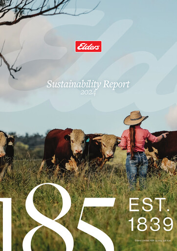 Thumbnail Elders Limited Sustainability Report 2024