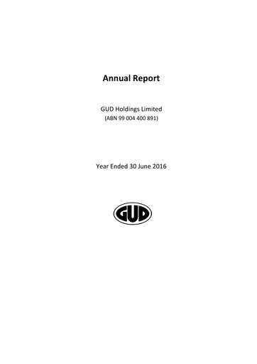 Thumbnail Amotiv Limited Annual Report 2016