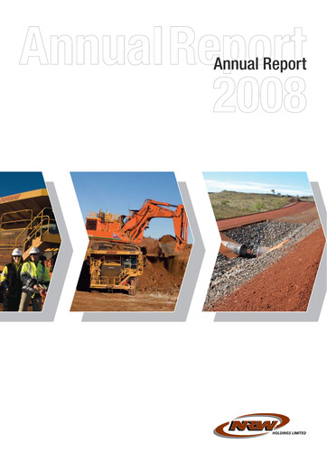 Thumbnail NRW Holdings Limited Annual Report 2008