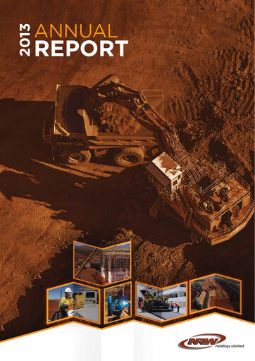 Thumbnail NRW Holdings Limited Annual Report 2013