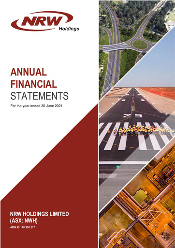 Thumbnail NRW Holdings Limited Financial Statement 2021