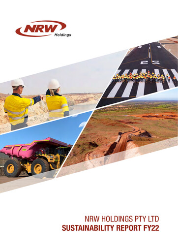 Thumbnail NRW Holdings Limited Sustainability Report 2022