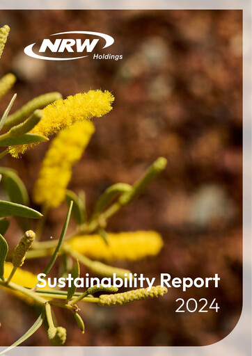 Thumbnail NRW Holdings Limited Sustainability Report 2024