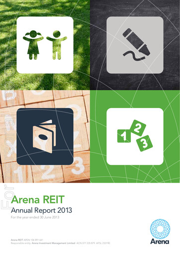 Thumbnail Arena REIT Annual Report 2013