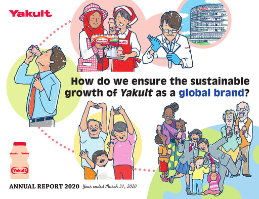 Miniature Yakult Rapport annuel 2020