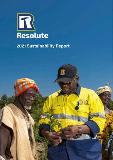 Thumbnail Resolute Mining Sustainability Report 2021