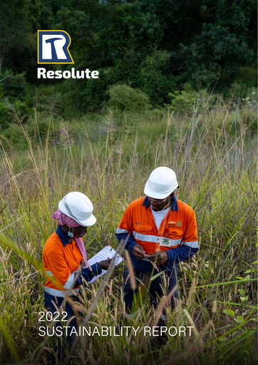 Thumbnail Resolute Mining Sustainability Report 2022