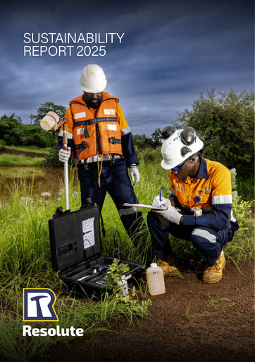 Thumbnail Resolute Mining Sustainability Report 2025