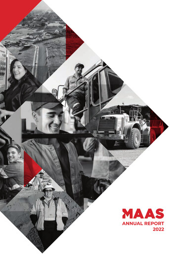 Thumbnail MAAS Group Holdings Annual Report 2022