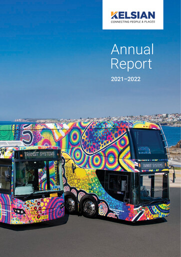 Thumbnail Kelsian Group Annual Report 2021-2022